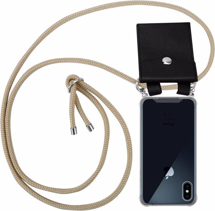 Actual product image Cadorabo TPU Mobile Phone Chain SILVER Cover