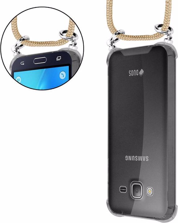 Produktbild Cadorabo TPU Handy Kette SILBER Cover