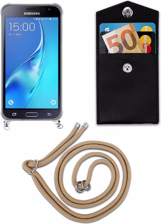 Produktbild Cadorabo TPU Handy Kette SILBER Cover
