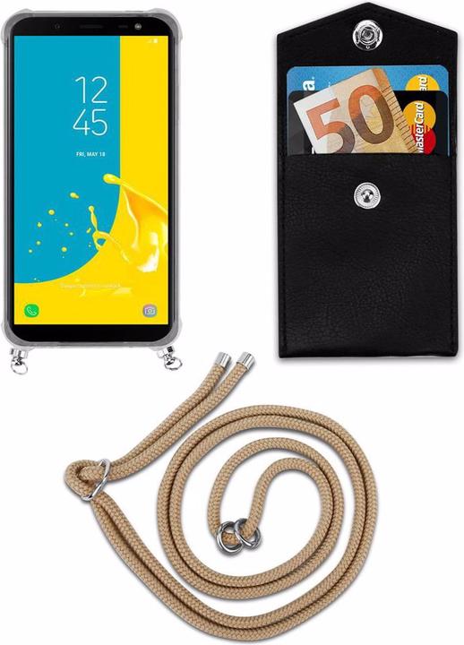 Produktbild Cadorabo TPU Handy Kette SILBER Cover