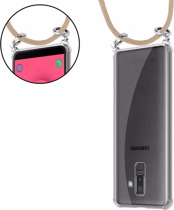Produktbild Cadorabo TPU Handy Kette SILBER Cover