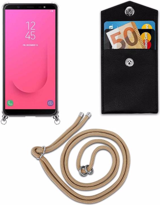 Produktbild Cadorabo TPU Handy Kette SILBER Cover