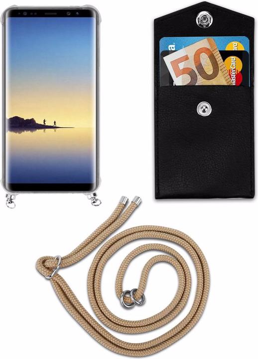 Produktbild Cadorabo TPU Handy Kette SILBER Cover