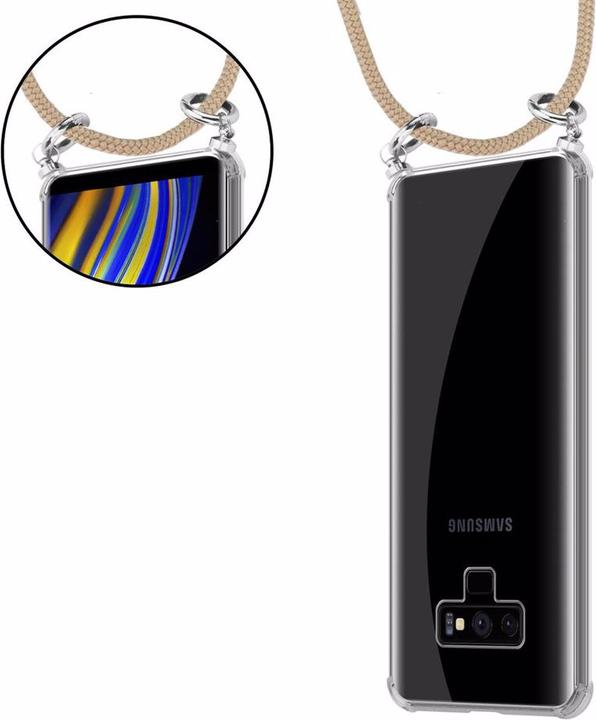 Produktbild Cadorabo TPU Handy Kette SILBER Cover