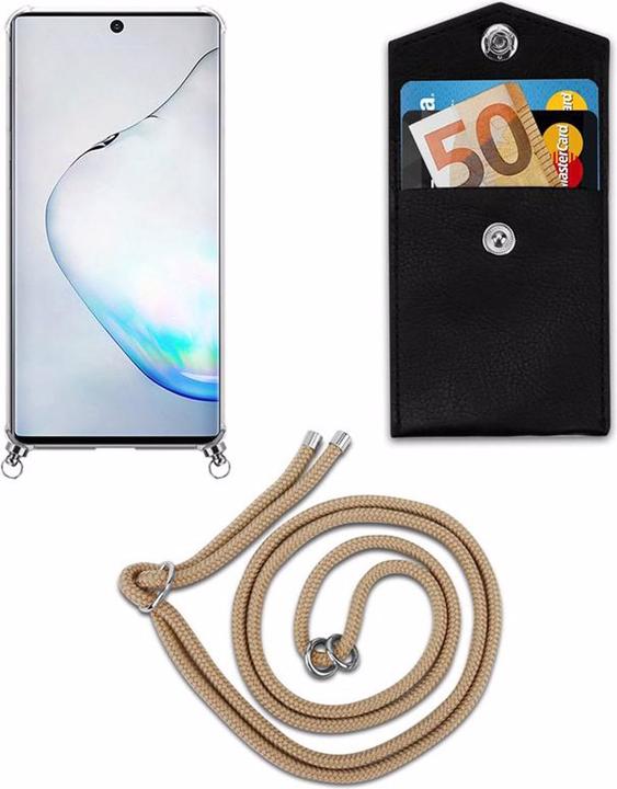 Produktbild Cadorabo TPU Handy Kette SILBER Cover