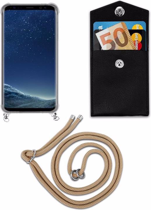 Produktbild Cadorabo TPU Handy Kette SILBER Cover