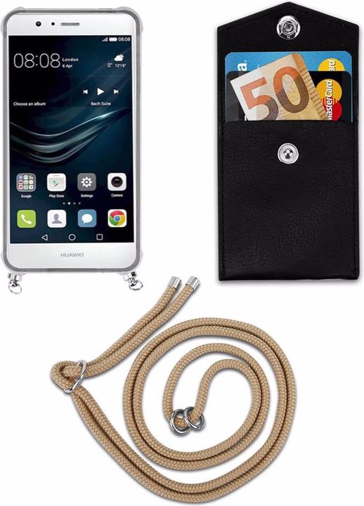 Produktbild Cadorabo TPU Handy Kette SILBER Cover