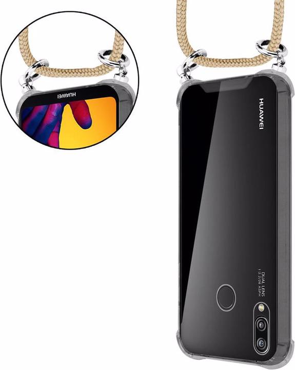 Produktbild Cadorabo TPU Handy Kette SILBER Cover