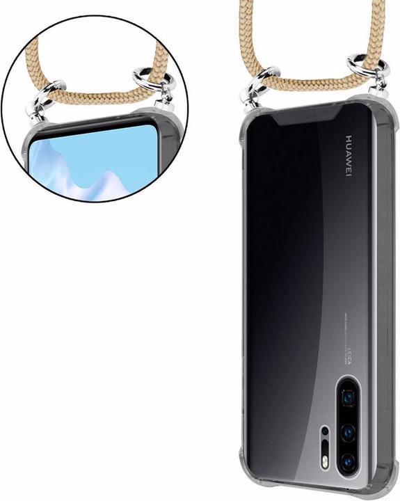 Produktbild Cadorabo TPU Handy Kette SILBER Cover