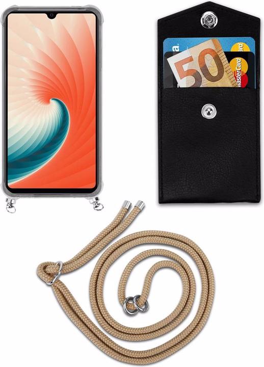Produktbild Cadorabo TPU Handy Kette SILBER Cover