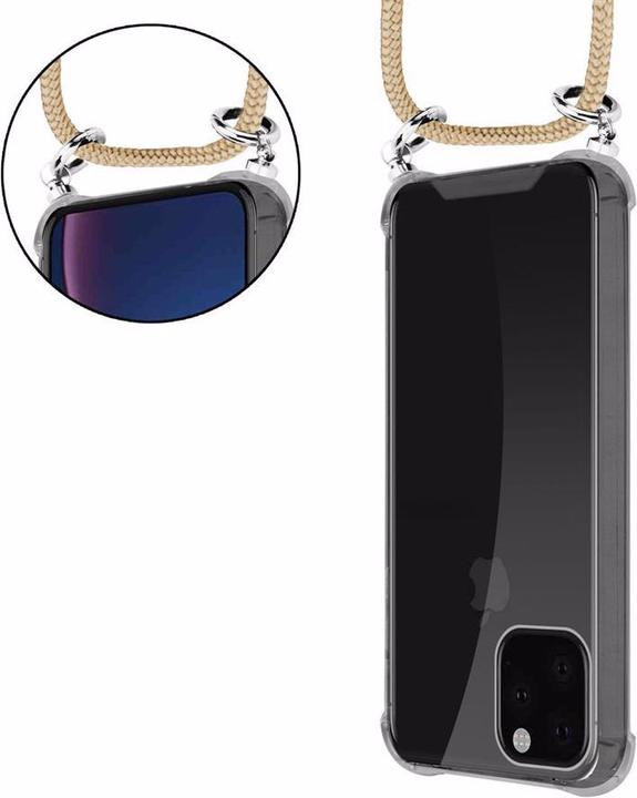 Produktbild Cadorabo TPU Handy Kette SILBER Cover