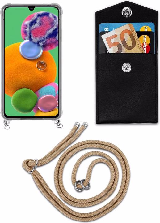 Produktbild Cadorabo TPU Handy Kette SILBER Cover