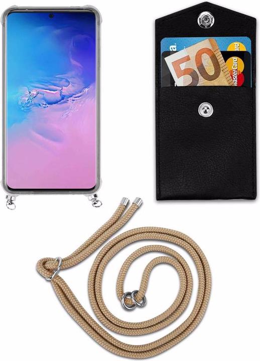 Produktbild Cadorabo TPU Handy Kette SILBER Cover