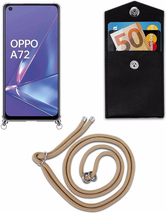Produktbild Cadorabo TPU Handy Kette SILBER Cover