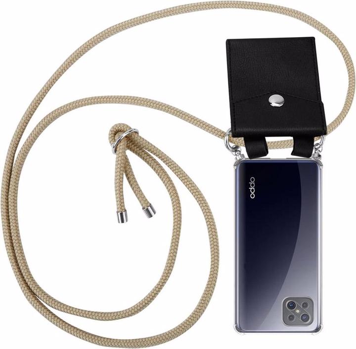 Produktbild Cadorabo TPU Handy Kette SILBER Cover