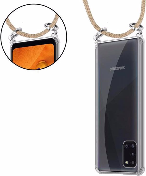 Produktbild Cadorabo TPU Handy Kette SILBER Cover