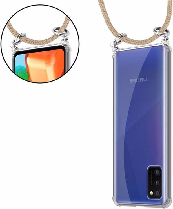 Produktbild Cadorabo TPU Handy Kette SILBER Cover