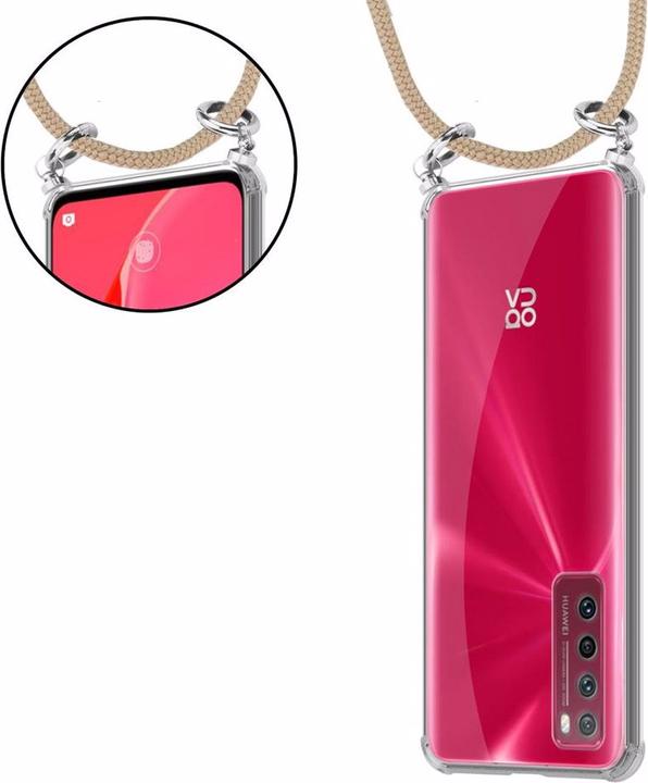 Produktbild Cadorabo TPU Handy Kette SILBER Cover