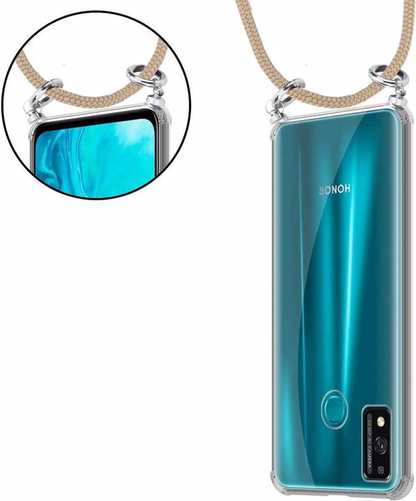 Produktbild Cadorabo TPU Handy Kette SILBER Cover