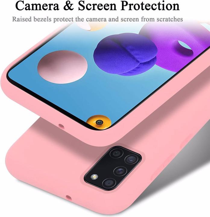 Actual product image Cadorabo TPU Liquid Silicone Case Cover (Samsung Galaxy A21s)