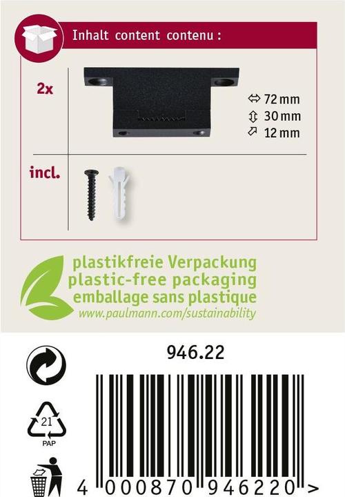Immagine prodotto Paulmann Gurt-System ULine Gurt Halter