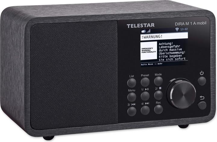 Actual product image Telestar DIRA M 1 A mobil (FM, DAB+, VHF, Web radio, Bluetooth, Wi-Fi)