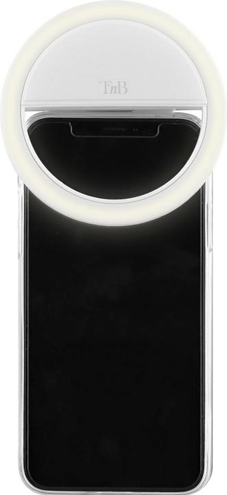 Immagine prodotto T'nB Influenza LED Ring Clip per smartphone, 6500K, batteria da 125 mAh