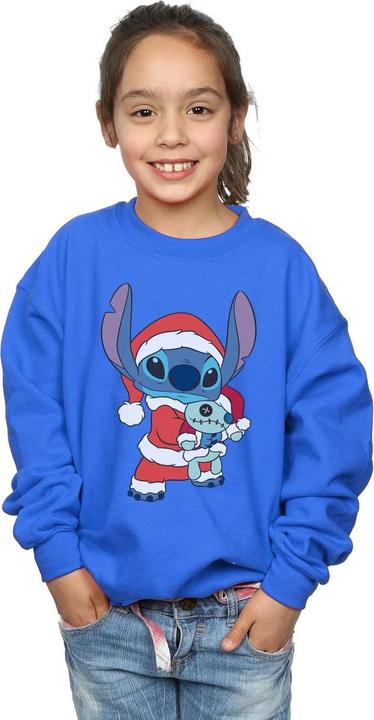 Immagine prodotto Disney Lilo And Stitch Stitch Christmas Felpa Ragazze (116)