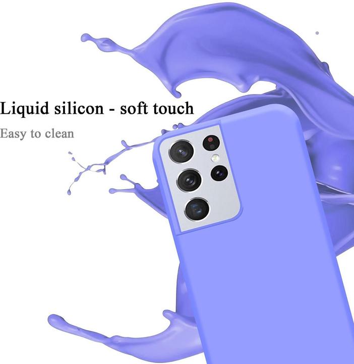 Immagine prodotto Cadorabo Copertura della cassa del silicone liquido TPU (Samsung Galaxy S21 Ultra)