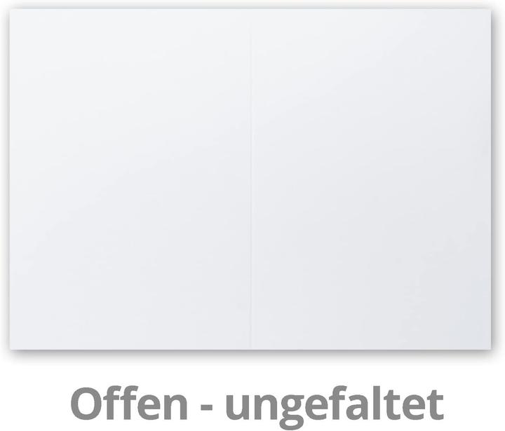 Produktbild Neuser Papier 100 Faltkarten DIN A5 Blanko (100 Stk.)