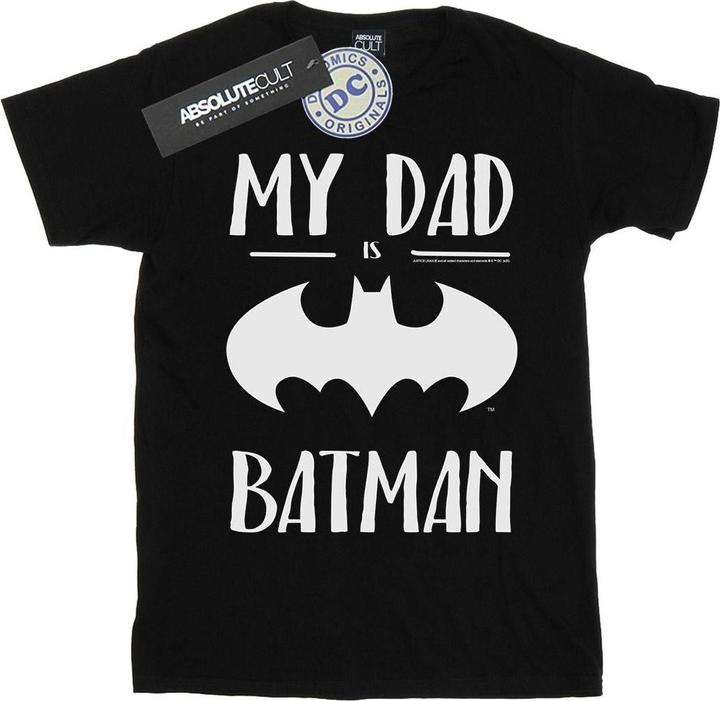 Produktbild Batman My Dad Is Batman TShirt Mädchen (140, 146)