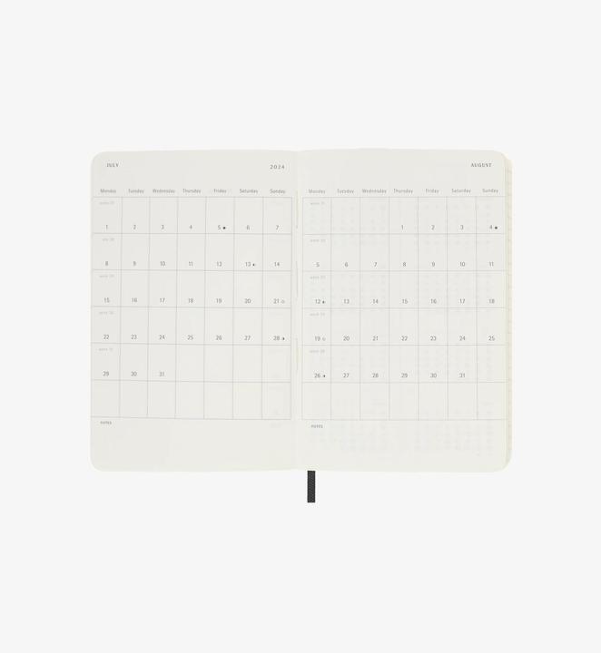 Image du produit Moleskine Weekly (13 x 21 cm, Anglais)