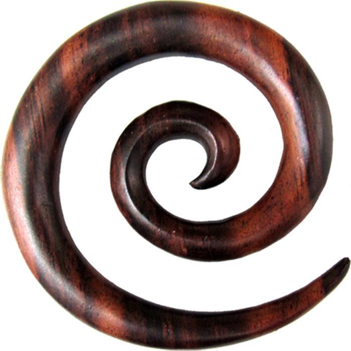 Immagine prodotto Star Piercing Super spirale espandibile in legno di Narra (Organico, senza ottone)