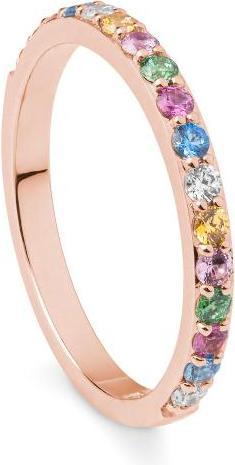 Image du produit Breuning RING - Brill. | Sky Blue | Apple Green | Saf. Pink (51, Or 585/14 K)
