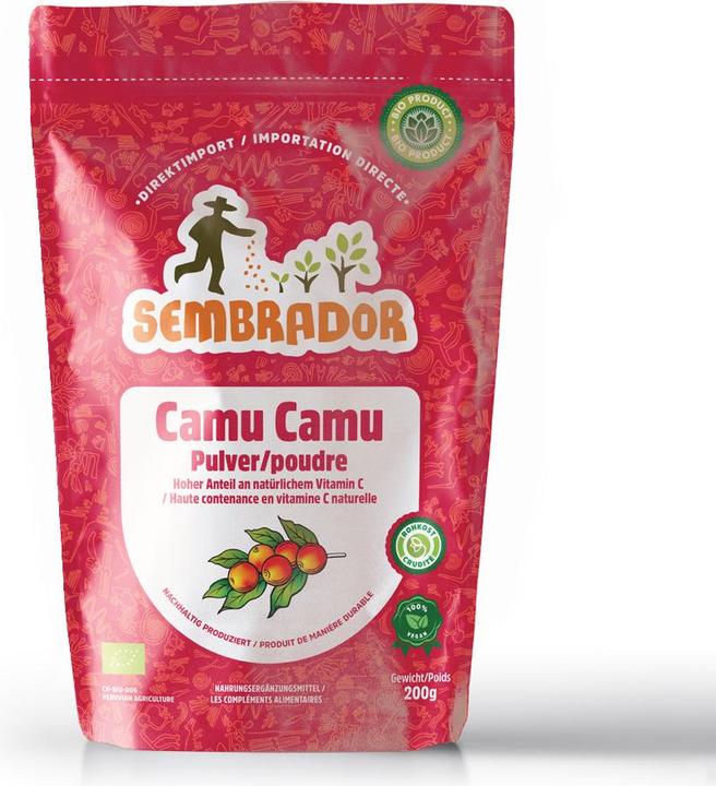 Actual product image Sembrador Camu Camu Powder Fairtrade Organic (1 Piece, Powder, 214 g)