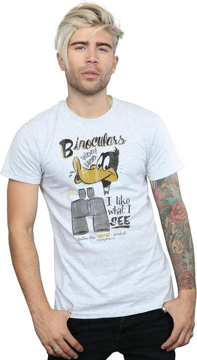 Produktbild Looney Tunes Daffy Duck Binoculars TShirt (3XL)