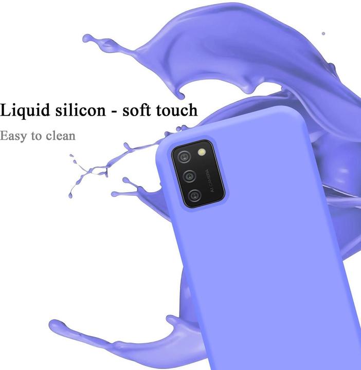Actual product image Cadorabo TPU Liquid Silicone Case Cover (Samsung Galaxy A02s)