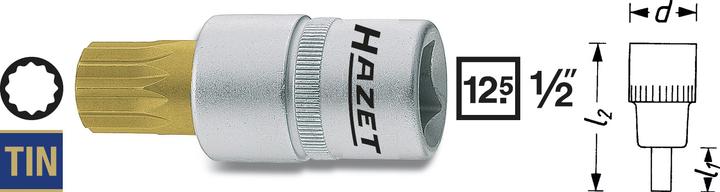 Immagine prodotto HAZET Steckschlüsseleinsatz (10 mm)