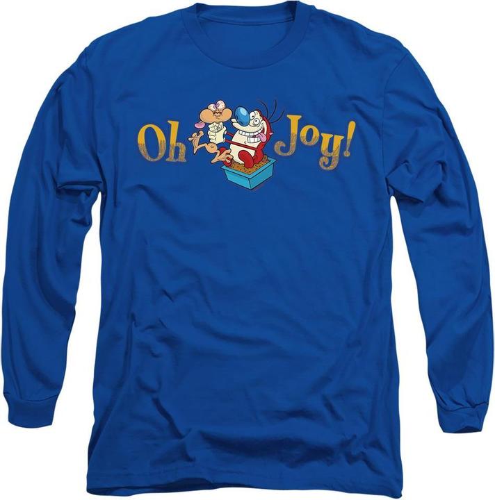 Actual product image Ren & Stimpy Unisex Adult Oh Joy T-Shirt (M)