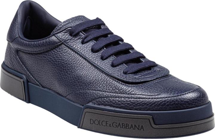 Produktbild Dolce & Gabbana portofino yatch sneakers in calfskin color blue (41)