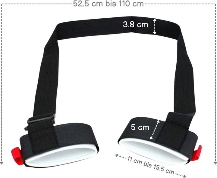 Immagine prodotto Hermex Tracolla per sci e snowboard (110 cm)