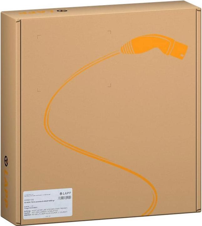 Image du produit Lapp Mobility EV-TYP2 Ladekabel HELIX 3-phasig (Type 2, 11 kW, 20 A, 5 m)
