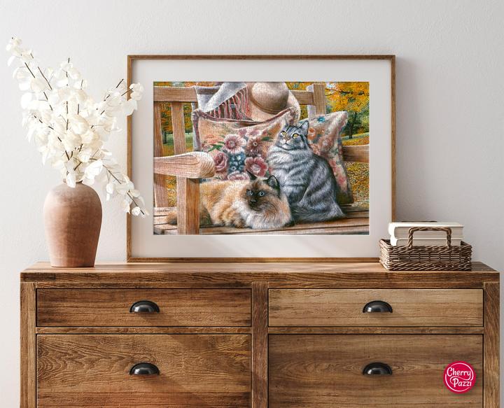 Image du produit Cherry Pazzi Puzzle Chat assis 1000 pièces (1000 pièces)