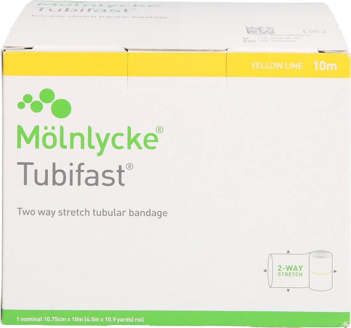 Actual product image Mölnlycke Tube bandage yellow