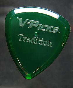 Immagine prodotto V-Picks V-Pick Tradition Pick verde smeraldo (3 mm)