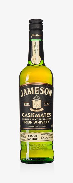 Actual product image Jameson Caskmates Stout Edition Triple Distilled (Blended Malt Whisky, Irish whiskey, 1 x 70 cl)