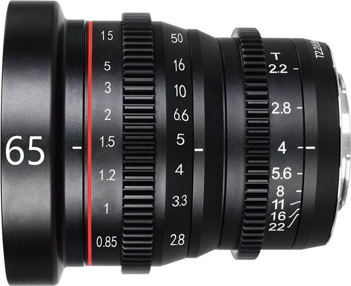 Actual product image Meike 65 mm T/2.2 SE (Sony E, APS-C / DX)