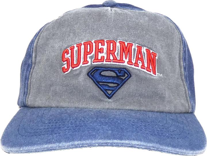 Actual product image Superman Logo baseball cap cotton polyester (One size)