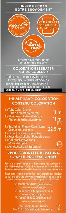 Produktbild Schwarzkopf Ansatzset (A2 Goldbraun)