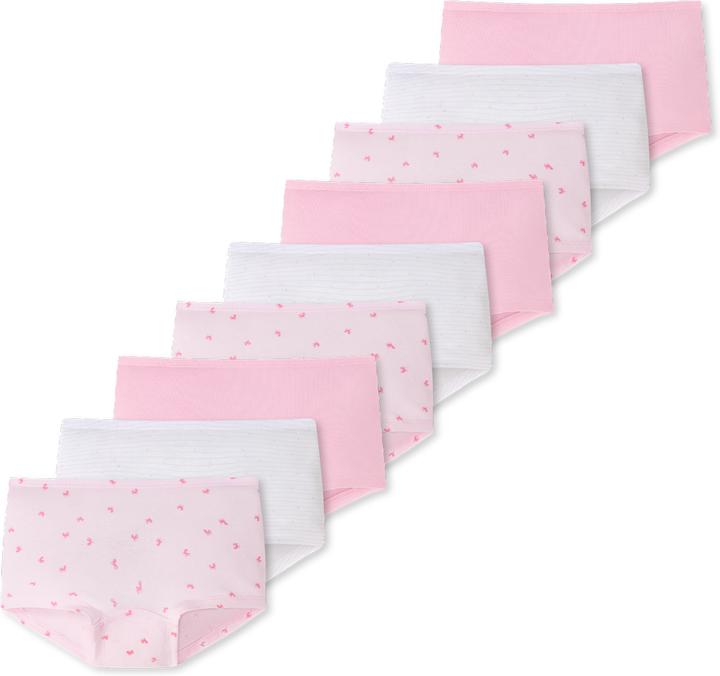 Produktbild Schiesser 9er Pack Kids Girls 95/5 Organic Cotton Shorts (116, 9er Pack)